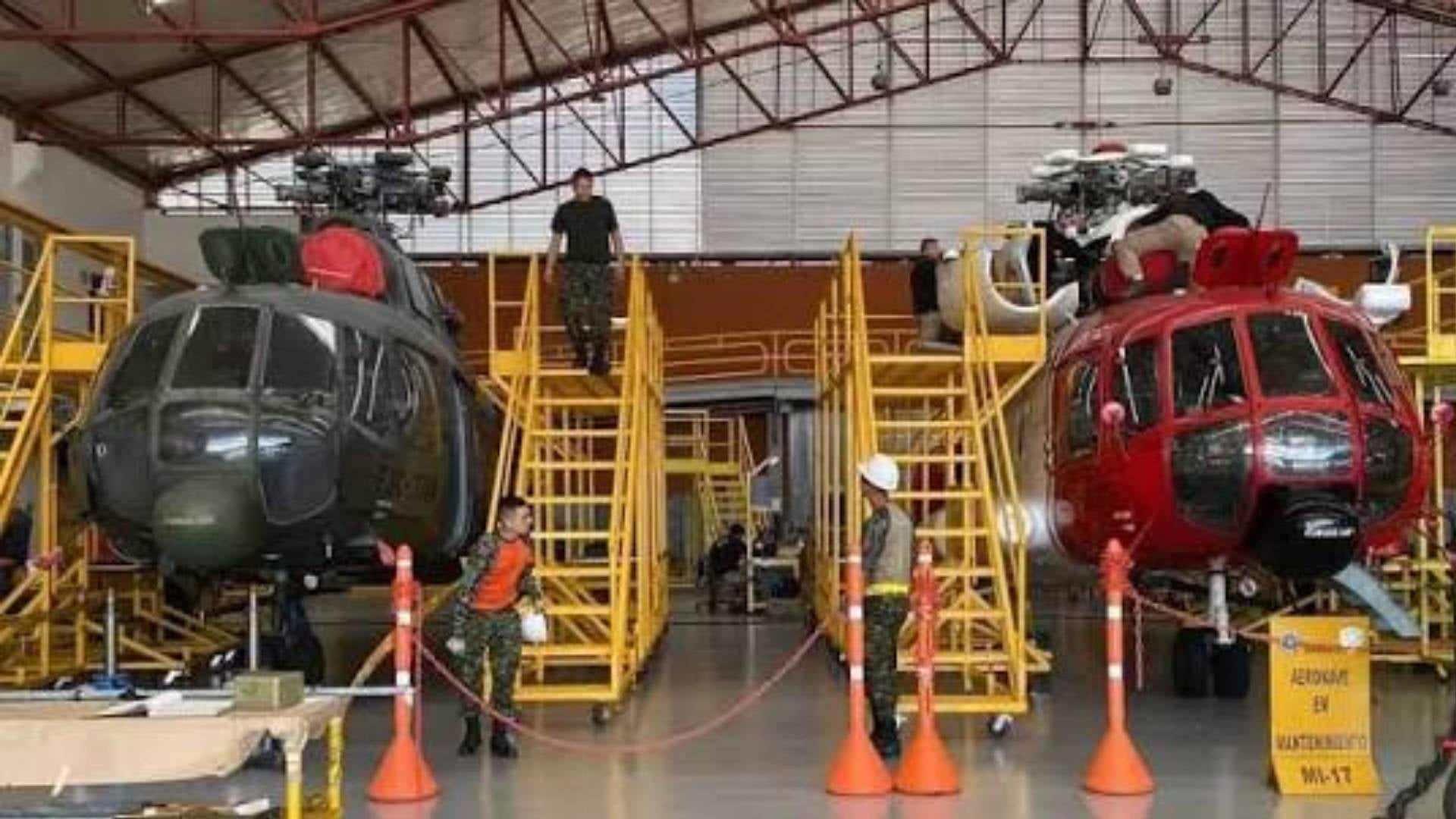 Helicópteros del Ejército