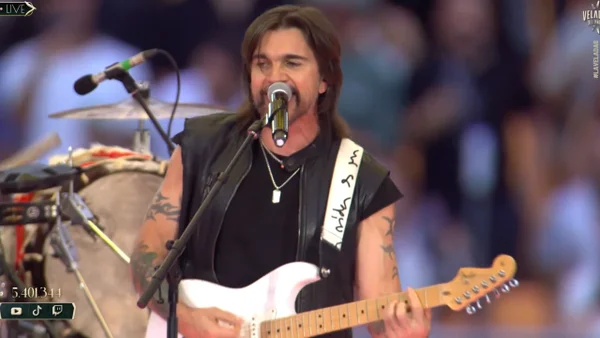 Así fue la presentación de Juanes en La Velada del Año de Ibai