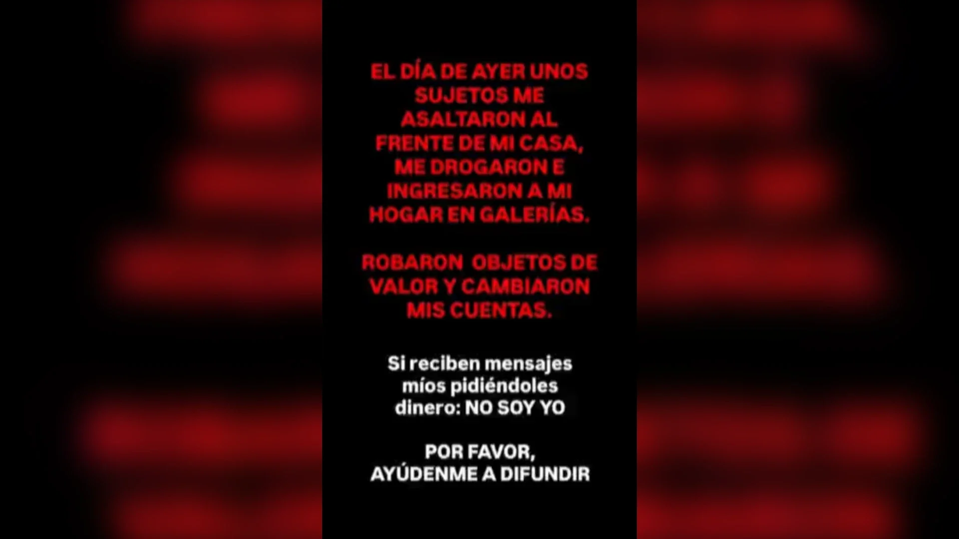 Robaron al actor Gustavo Angarita Jr.