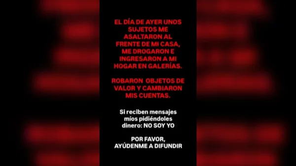 Reconocido actor fue víctima de atraco: lo drogaron y se robaron varias cosas de su casa en Bogotá Reconocido actor fue víctima de atraco: lo drogaron y se robaron varias cosas de su casa en Bogotá