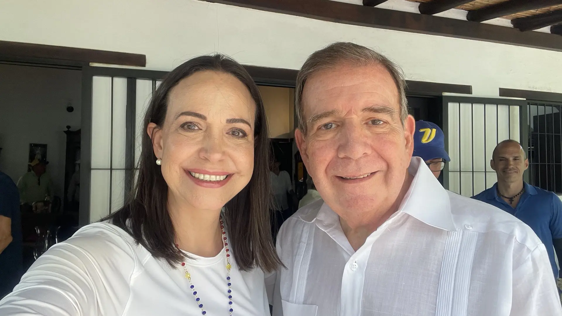 Edmundo González y María Corina Machado