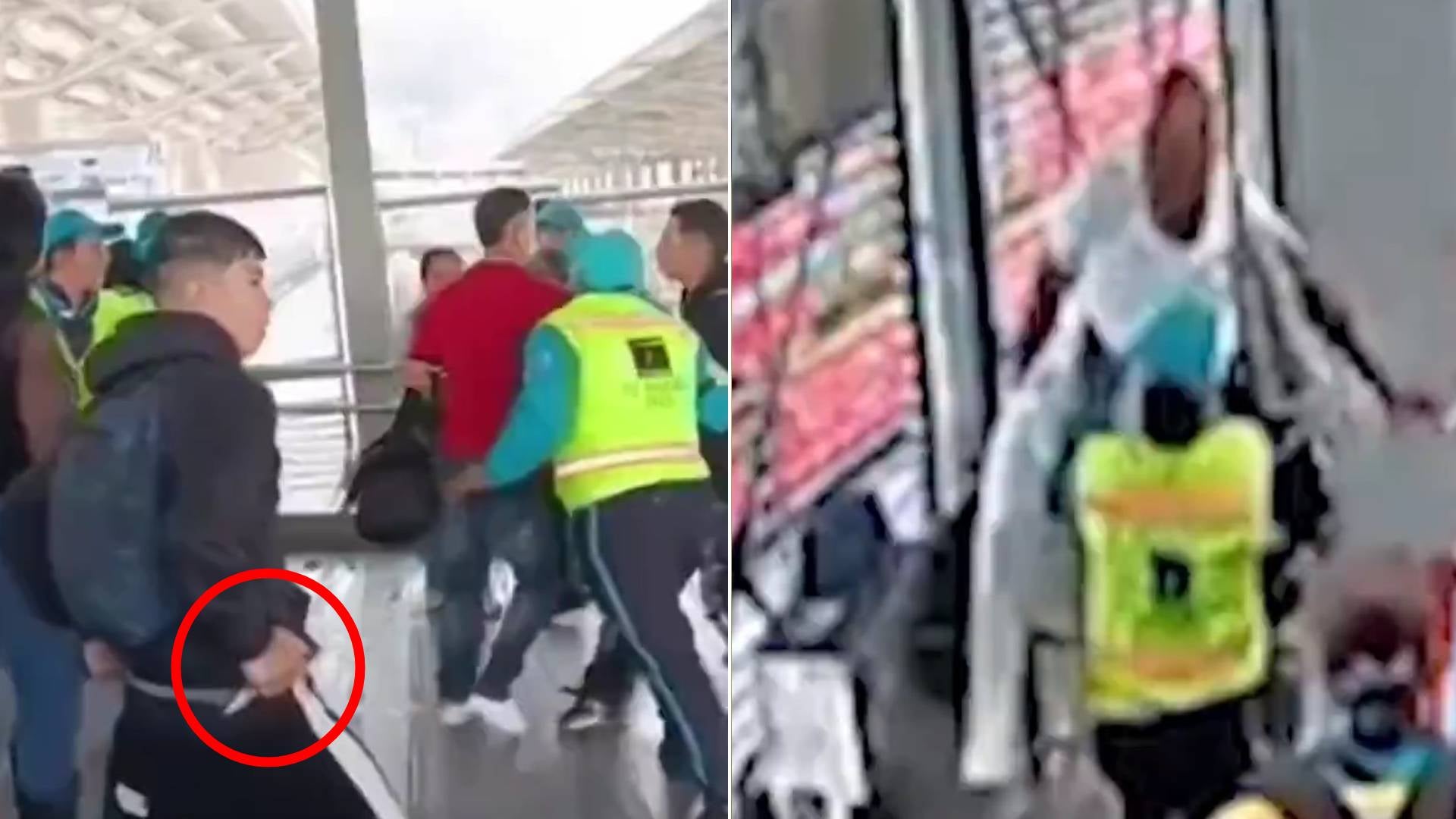 Ataques a guardas de Transmilenio