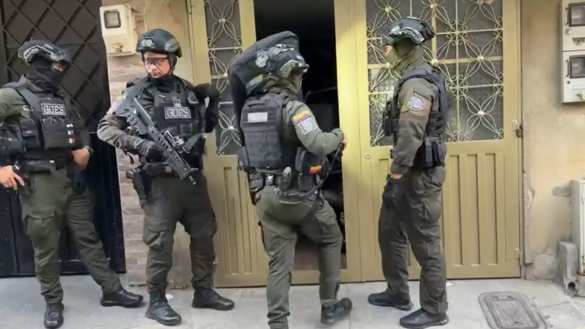 Operativo en falsos spa