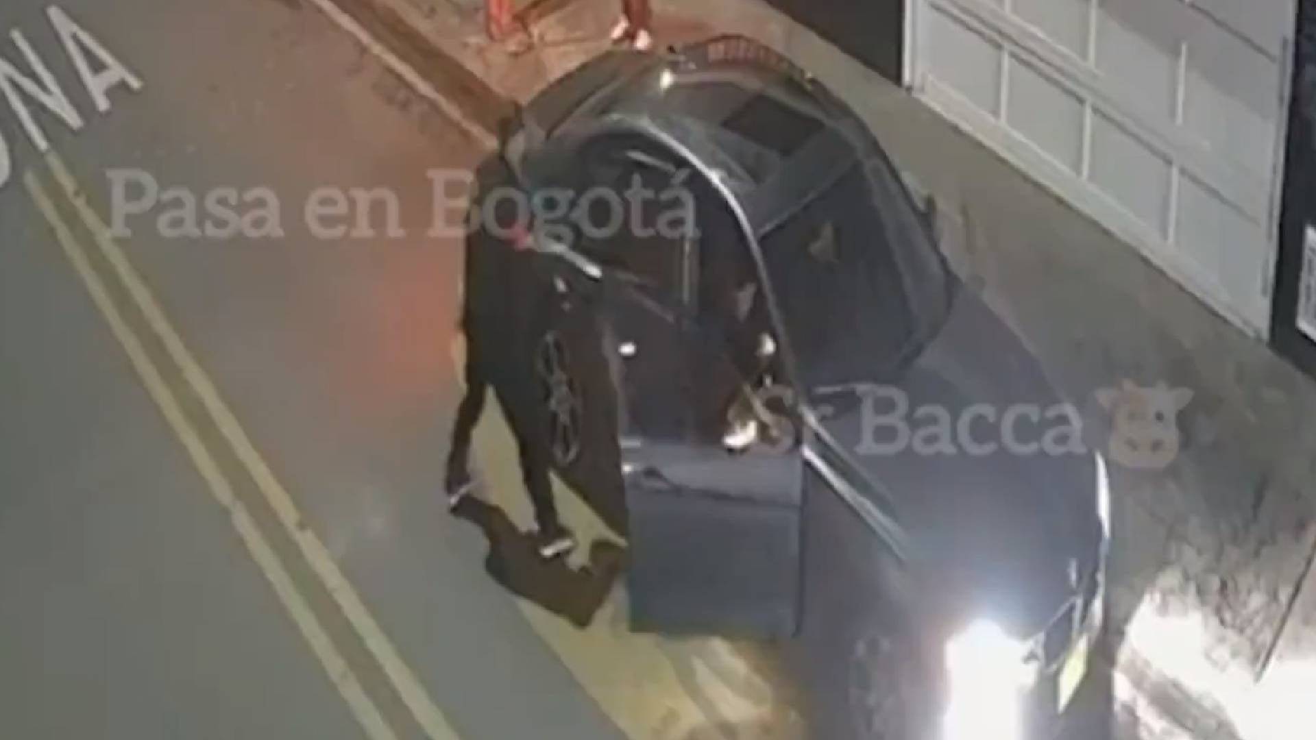 Robo a conductor en Bogotá