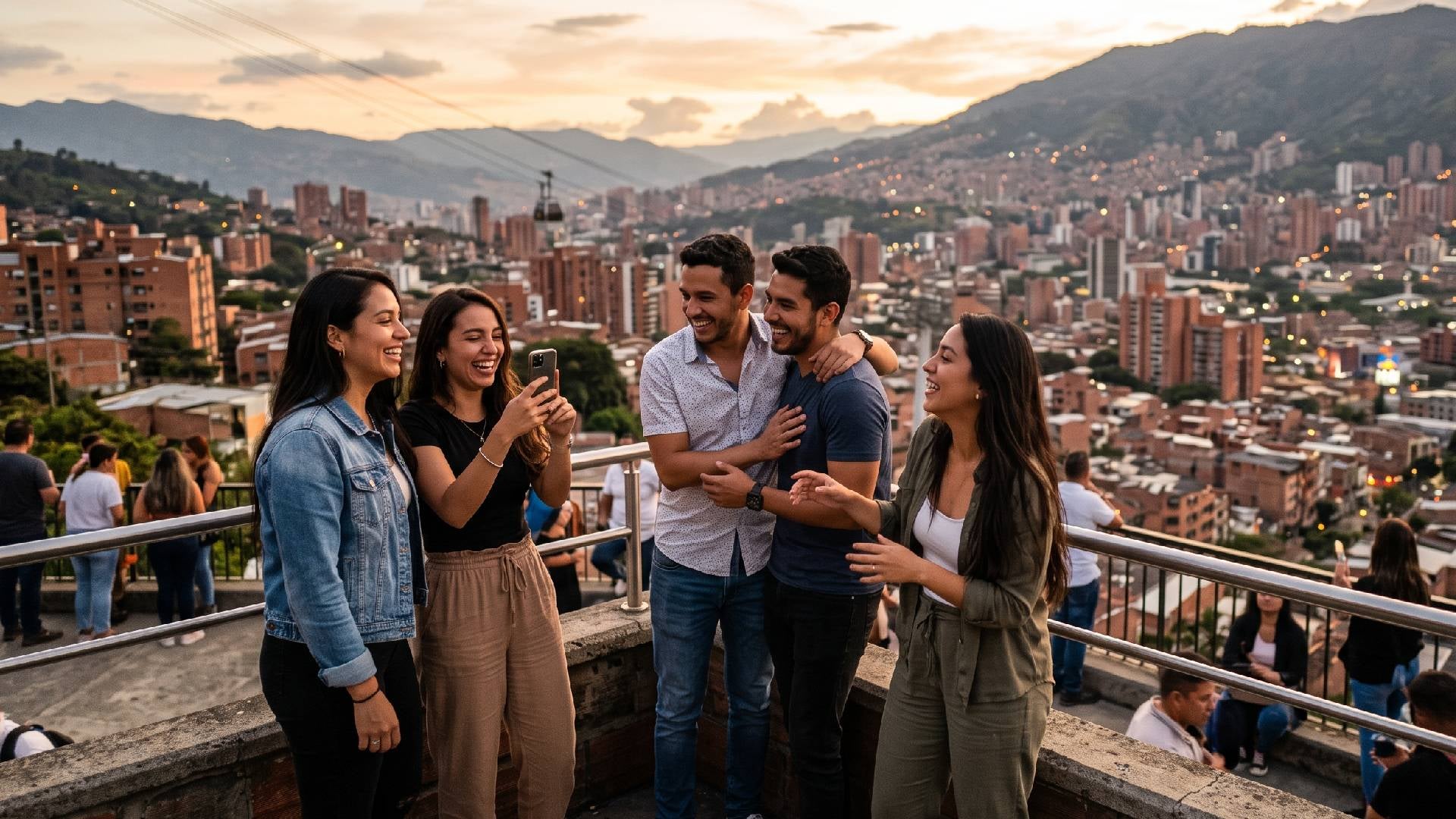 Amigos en Medellín - IA