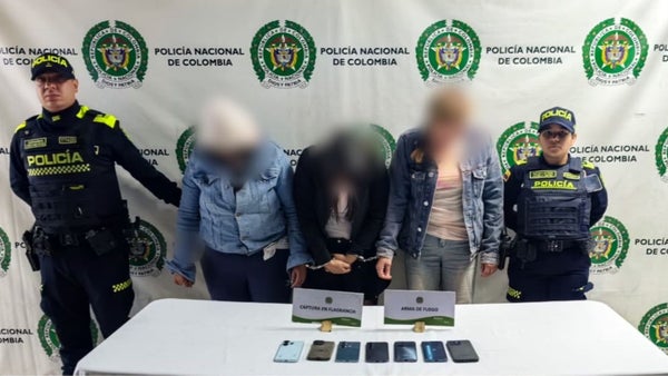 Capturan a tres mujeres por hurto de celulares en evento masivo en Bogotá