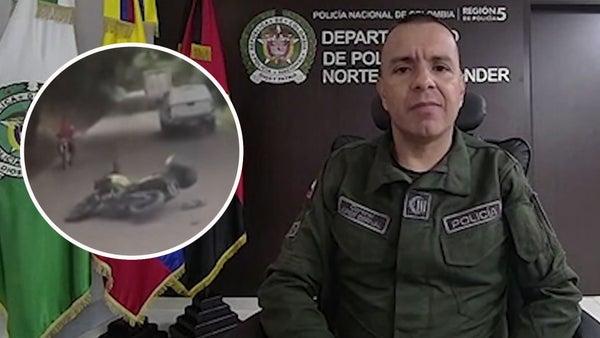Habla el comandante de Policía que fue blanco de atentado en Sardinata, Norte de Santander Habla el comandante de Policía que fue blanco de atentado en Sardinata, Norte de Santander