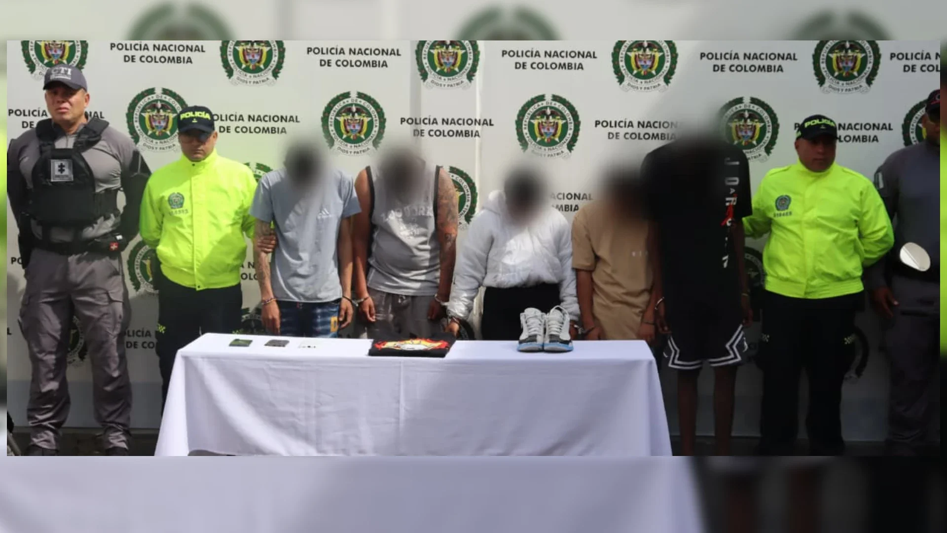 Cinco capturados por el asesinato de María Camila Potosí.