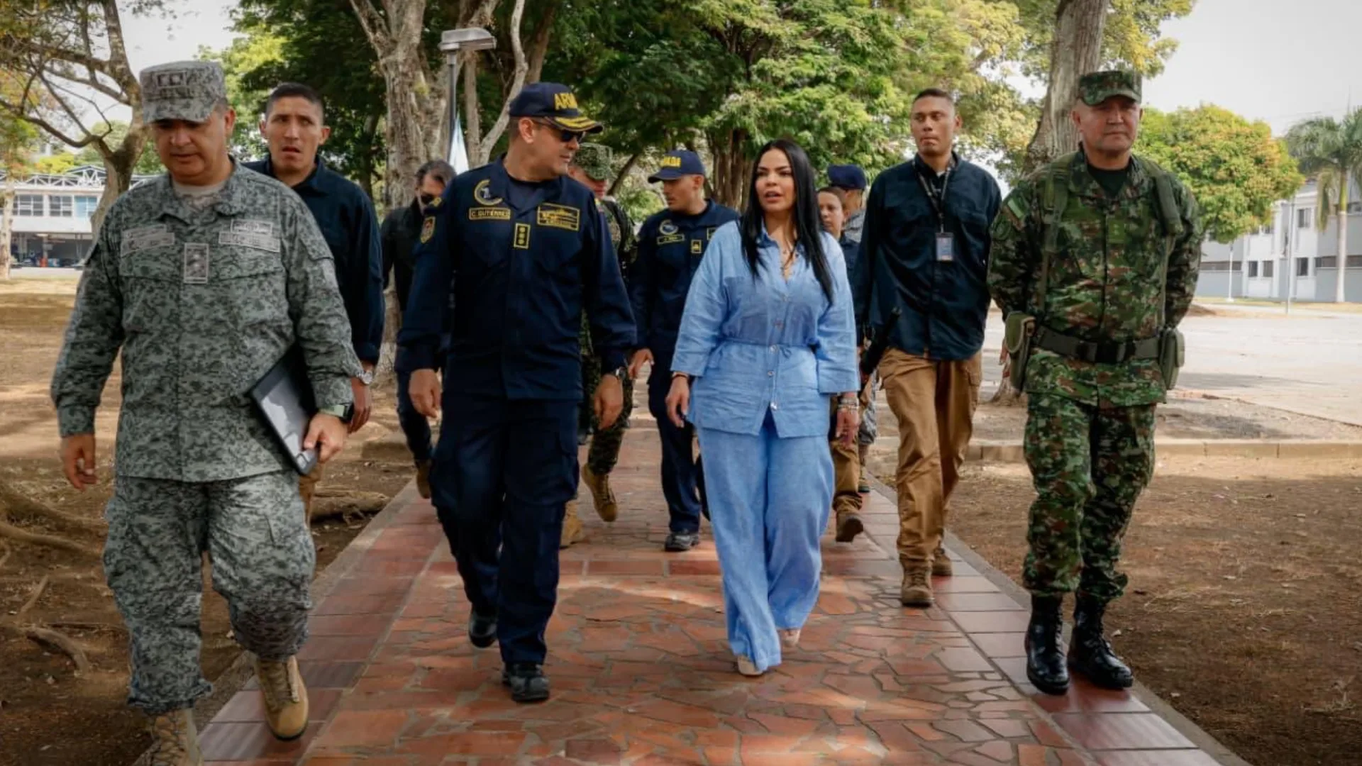 Mindefensa encargada y Cúpula miltar