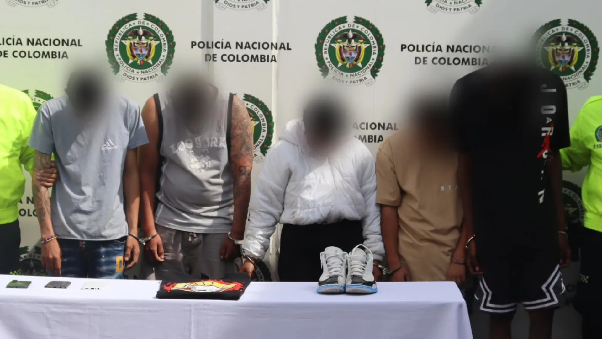 Capturados en el caso de María Camila Potosí