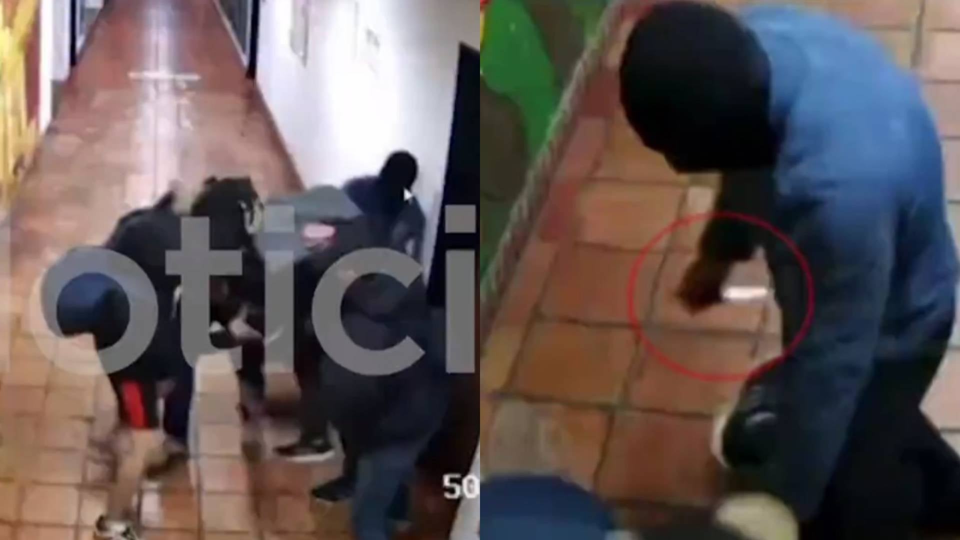 Herido con arma blanca en la Universidad Nacional