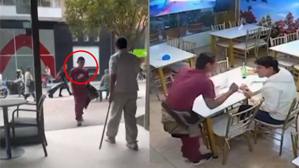 Cámaras captaron a dos habitantes de calle amenazando a clientes en restaurantes de Duitama Cámaras captaron a dos habitantes de calle amenazando a clientes en restaurantes de Duitama