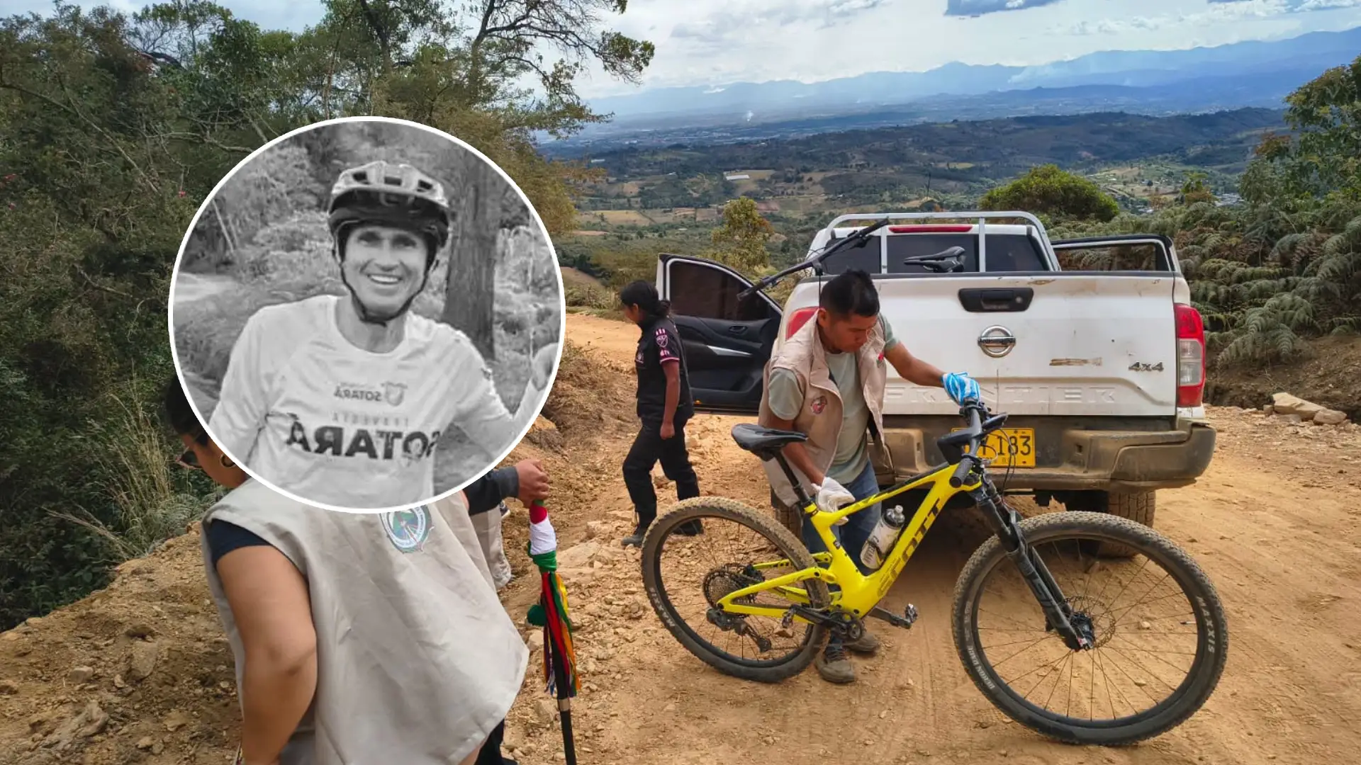 Coronel Libardo Osorio esposa habló