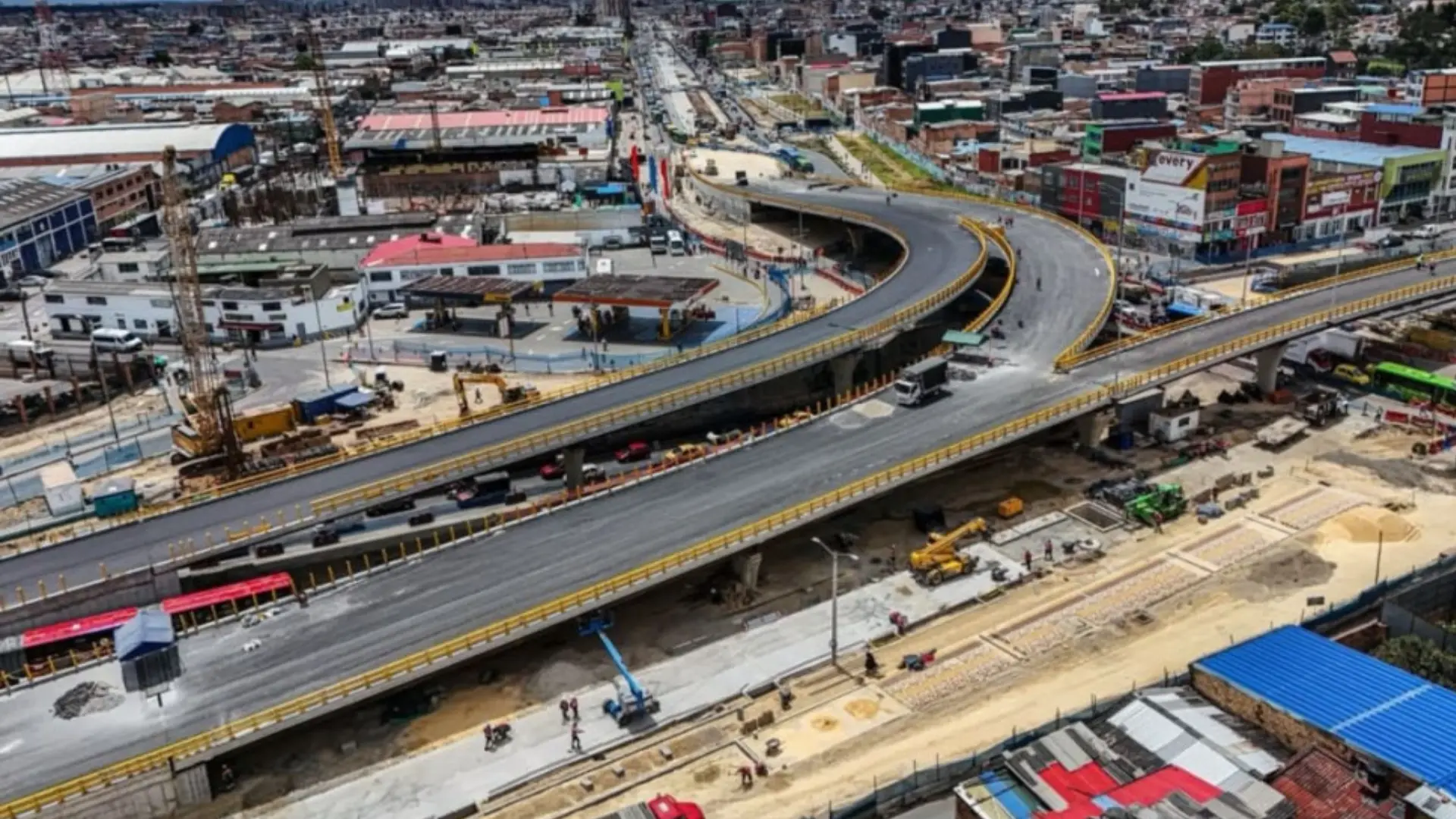 Autopista Sur puente de Venecia