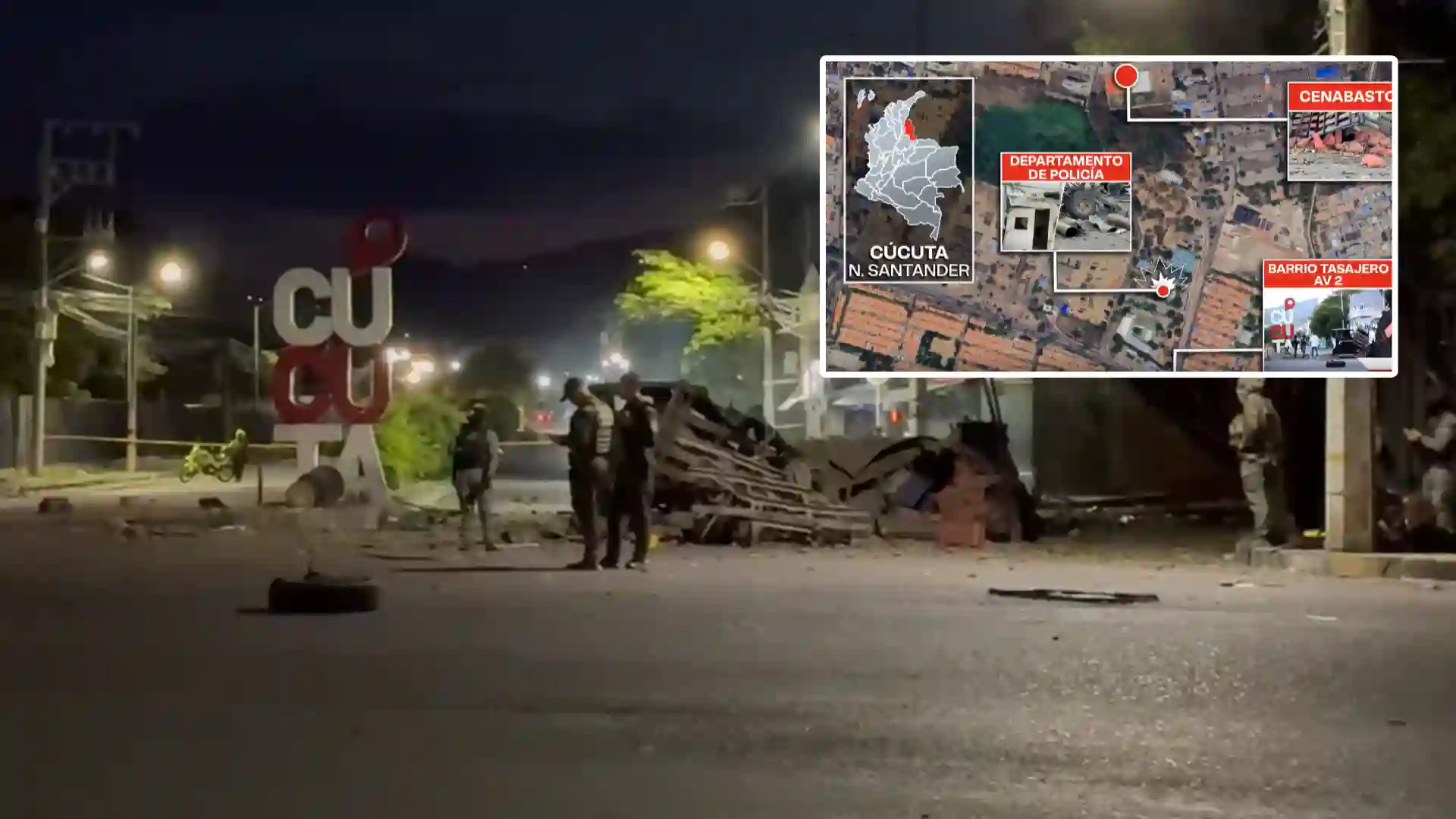 Estos son los rostros de los terroristas detrás del atroz atentado con carro bomba en Cúcuta