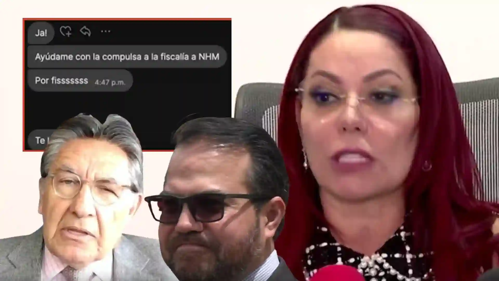 Néstor Humberto Martínez habló de los reveladores chats del abogado de Petro y Gloria Arizabaleta