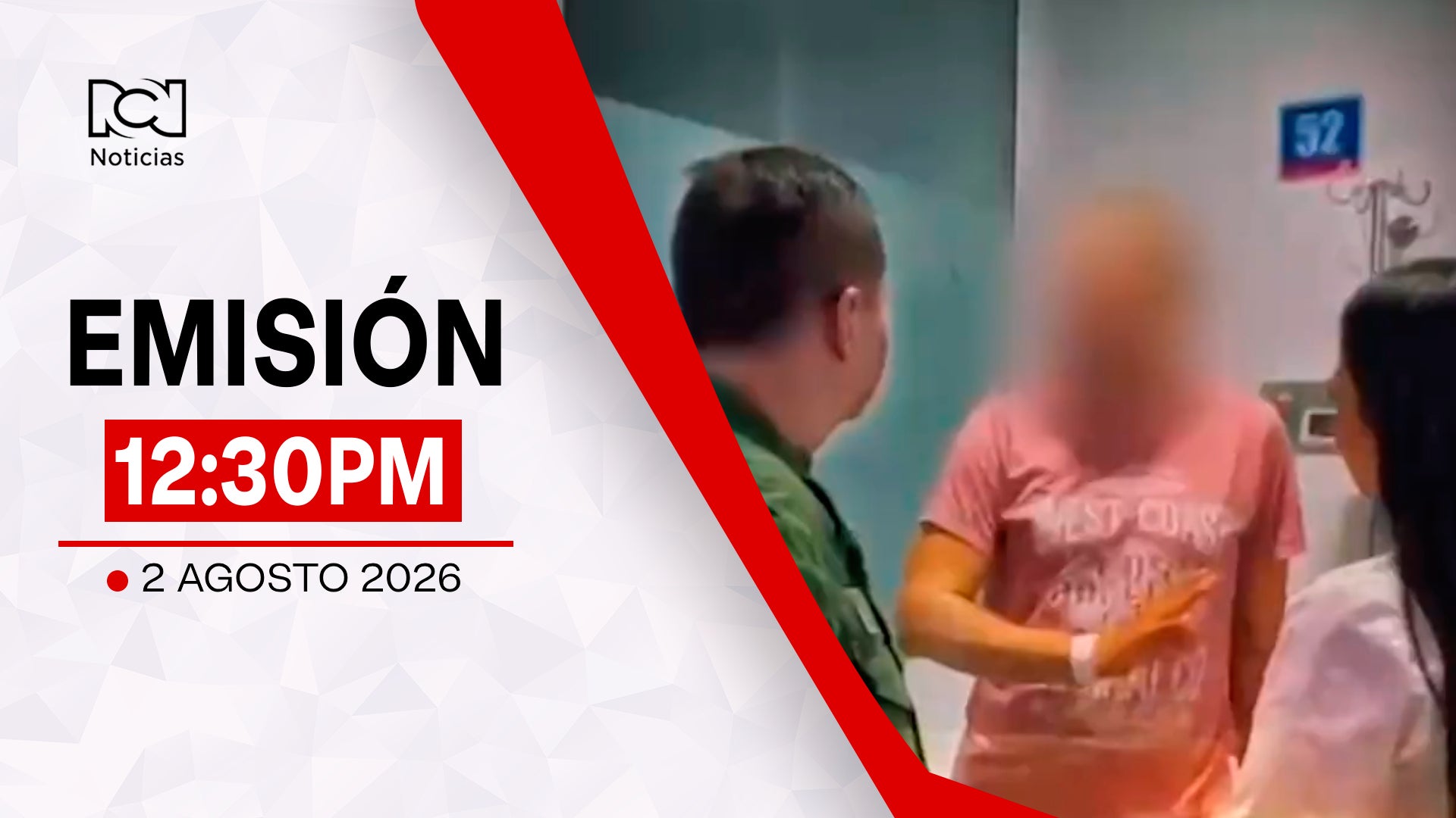 Emisión Noticias RCN 12:30 p.m. / domingo 2 de agosto de 2026
