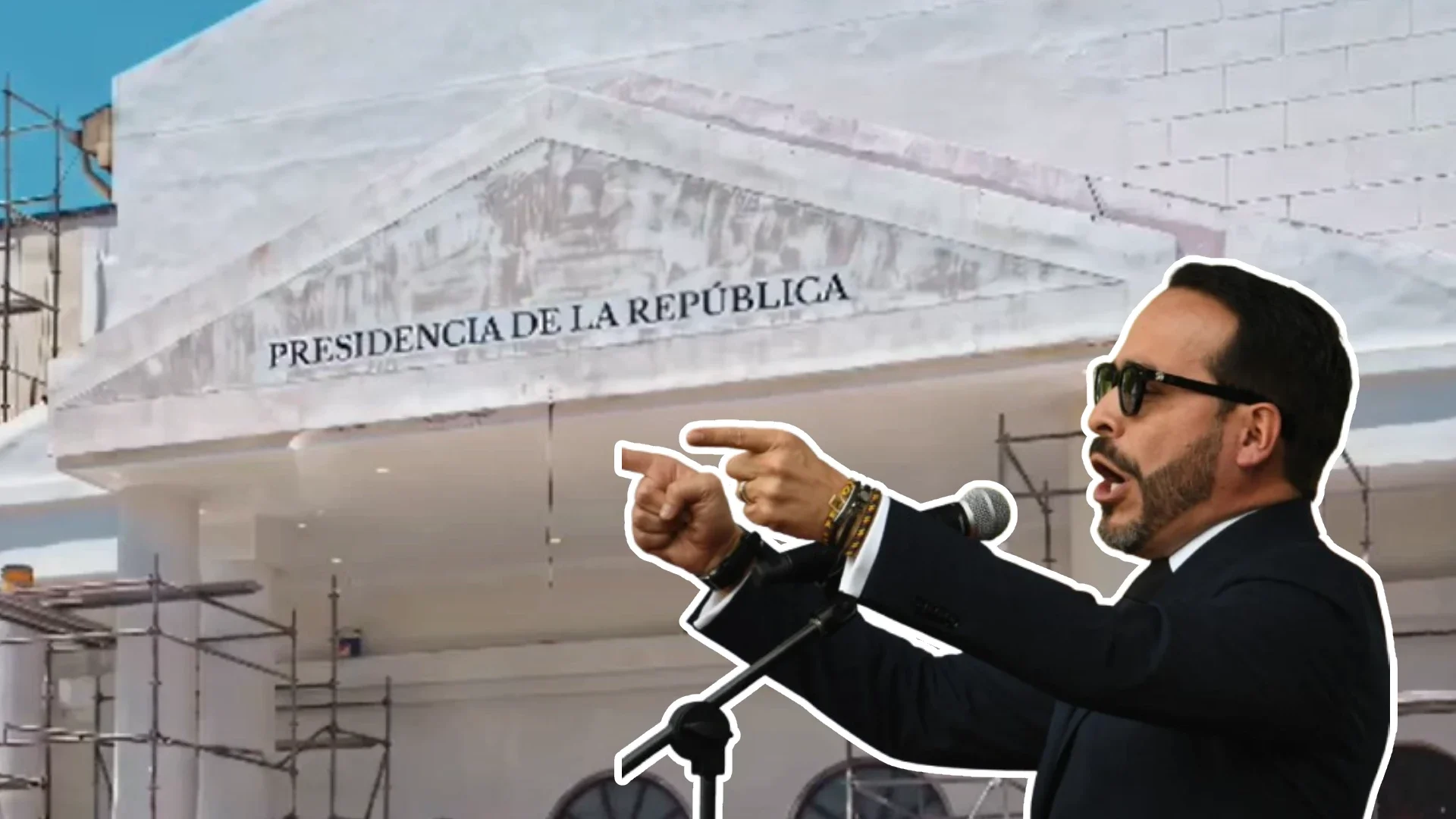Abelardo y futura sede de la Presidencia en Barranquilla.