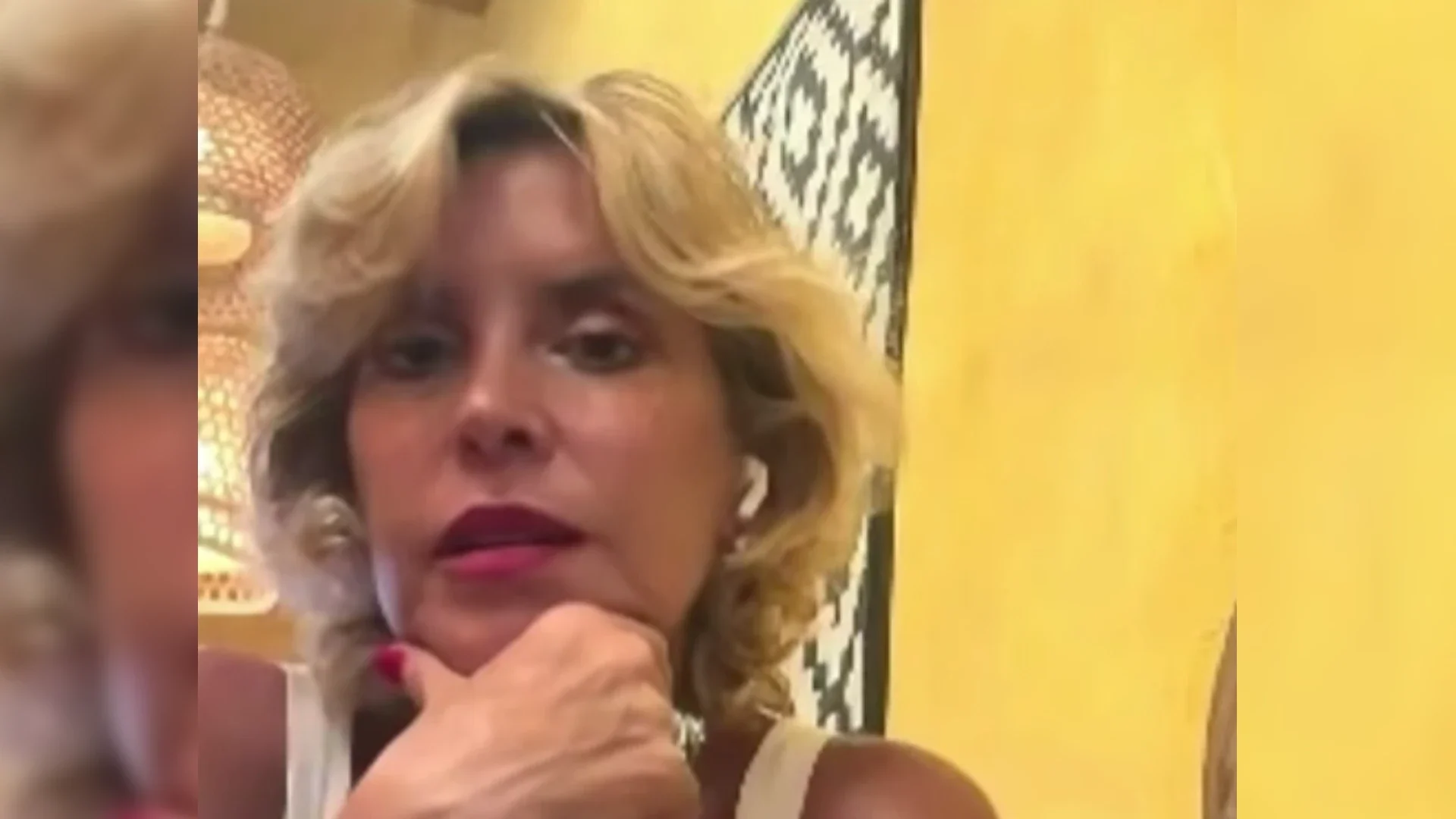 Ángela Benedetti, hermana de Armando Benedetti.