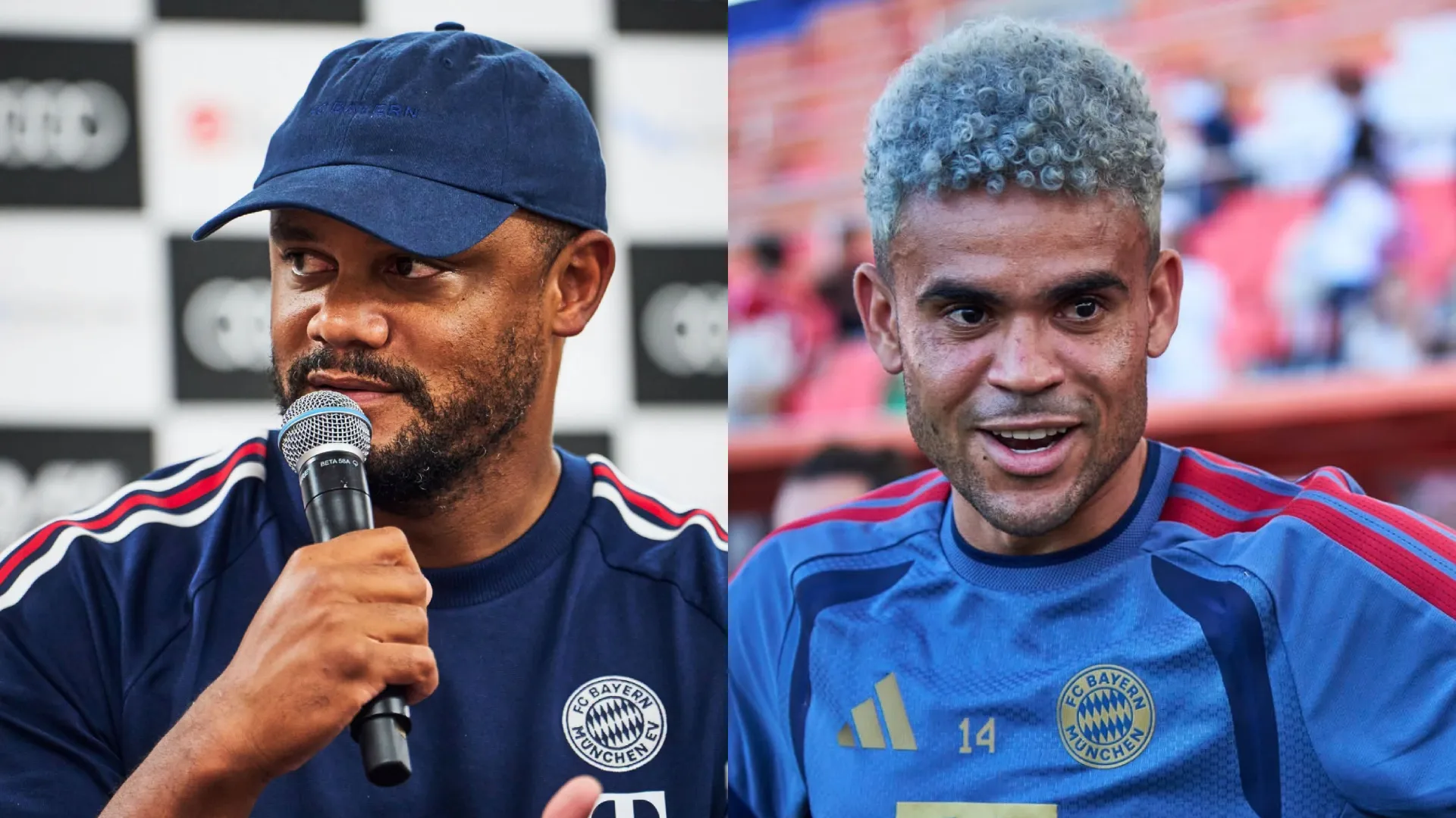 Vincent Kompany Luis Díaz Bayern Múnich