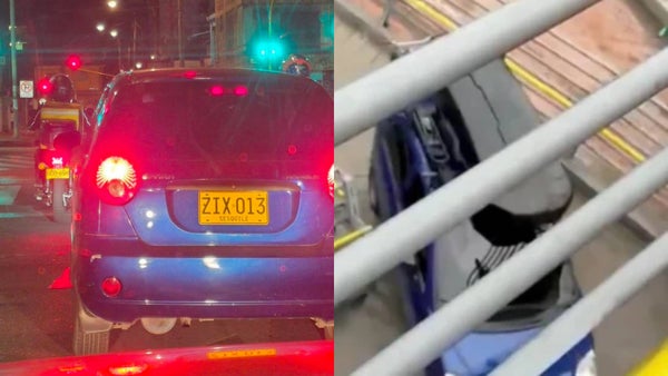 Polémico Spark azul que se subió a un puente peatonal volvió a las calles: esta es la razón Polémico Spark azul que se subió a un puente peatonal volvió a las calles: esta es la razón