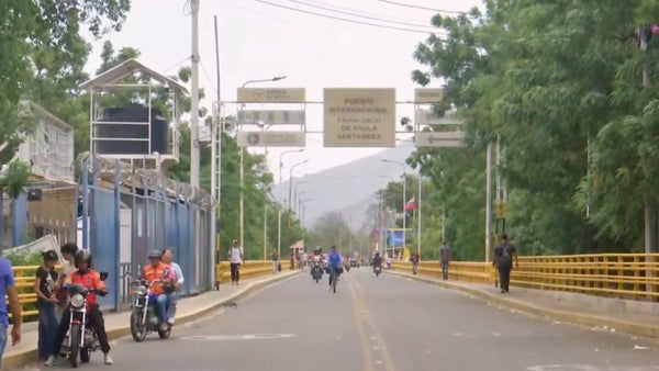 Reapertura del puente internacional Francisco de Paula Santander después de tres meses de cierre Reapertura del puente internacional Francisco de Paula Santander después de tres meses de cierre
