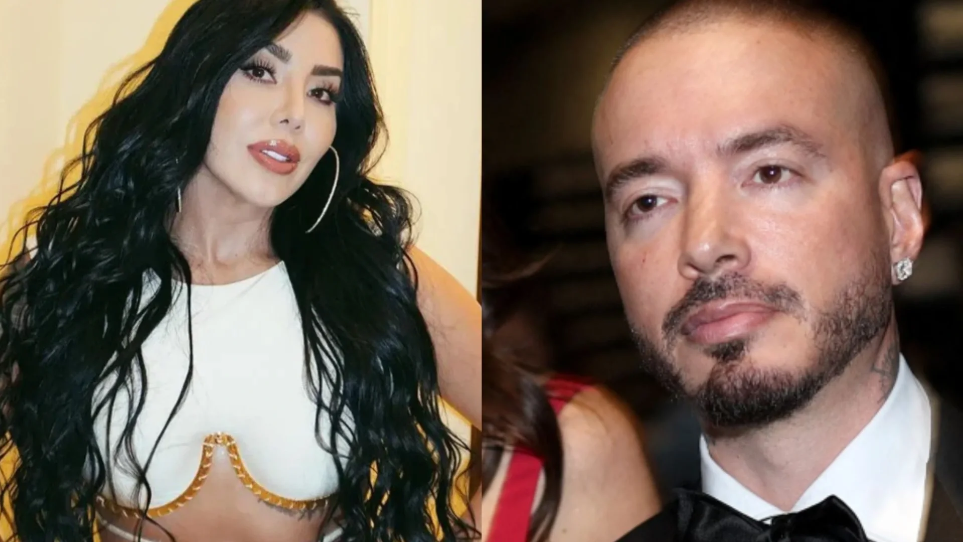 Marcela Reyes y J Balvin
