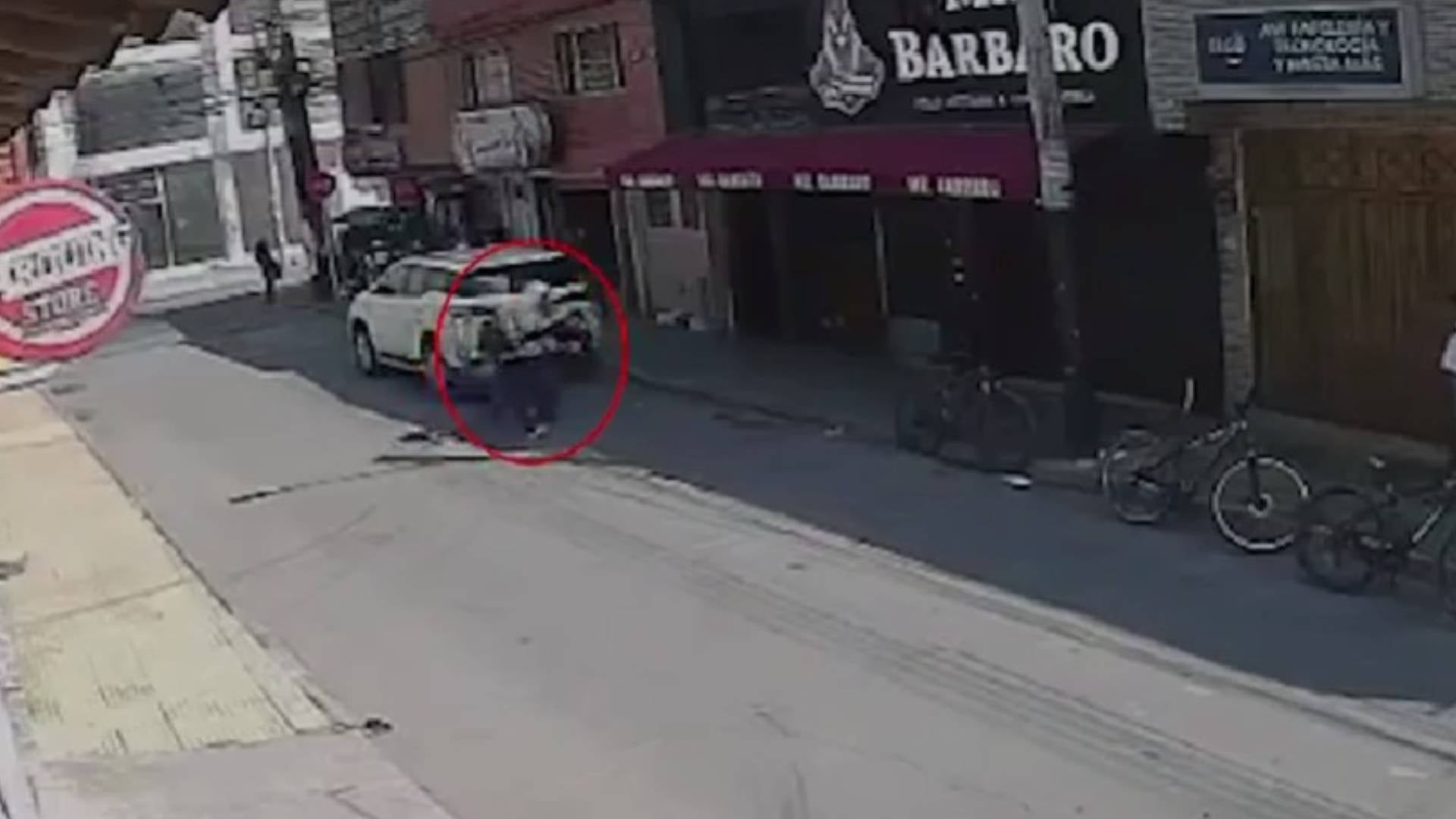 Robo de una cadena en Bogotá