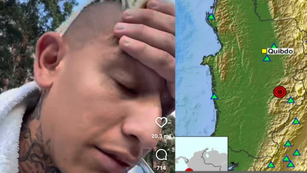 Yeferson Cossio, La Liendra, J Balvin y otros famosos más: así fue su reacción tras el fuerte temblor en Colombia Yeferson Cossio, La Liendra, J Balvin y otros famosos más: así fue su reacción tras el fuerte temblor en Colombia