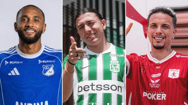 Cerró el mercado de fichajes en Colombia: altas y bajas en la Liga BetPlay Cerró el mercado de fichajes en Colombia: altas y bajas en la Liga BetPlay