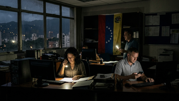 Empleados del sector público en Venezuela trabajaran cuatro horas al día por déficit energético