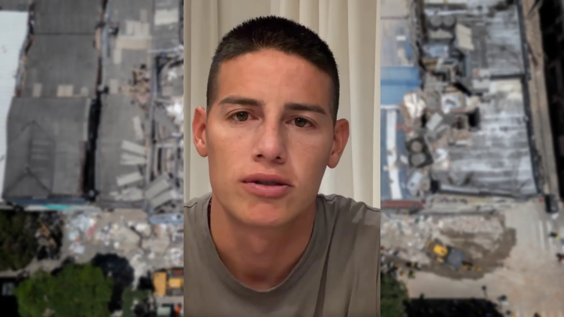 James Rodríguez se pronuncia tras terremotos