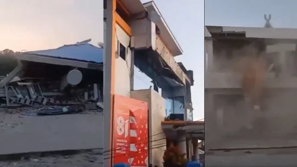 Impactantes videos del terremoto en Indonesia: así se sintió el fuerte sismo de 7,7 Impactantes videos del terremoto en Indonesia: así se sintió el fuerte sismo de 7,7