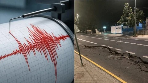 Sigue temblando en el mundo: videos de fuerte sismo de magnitud 5,2 que sacudió España | Noticias RCN