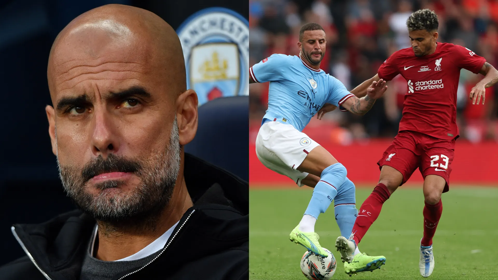 Luis Díaz Pep Guardiola City Liverpool