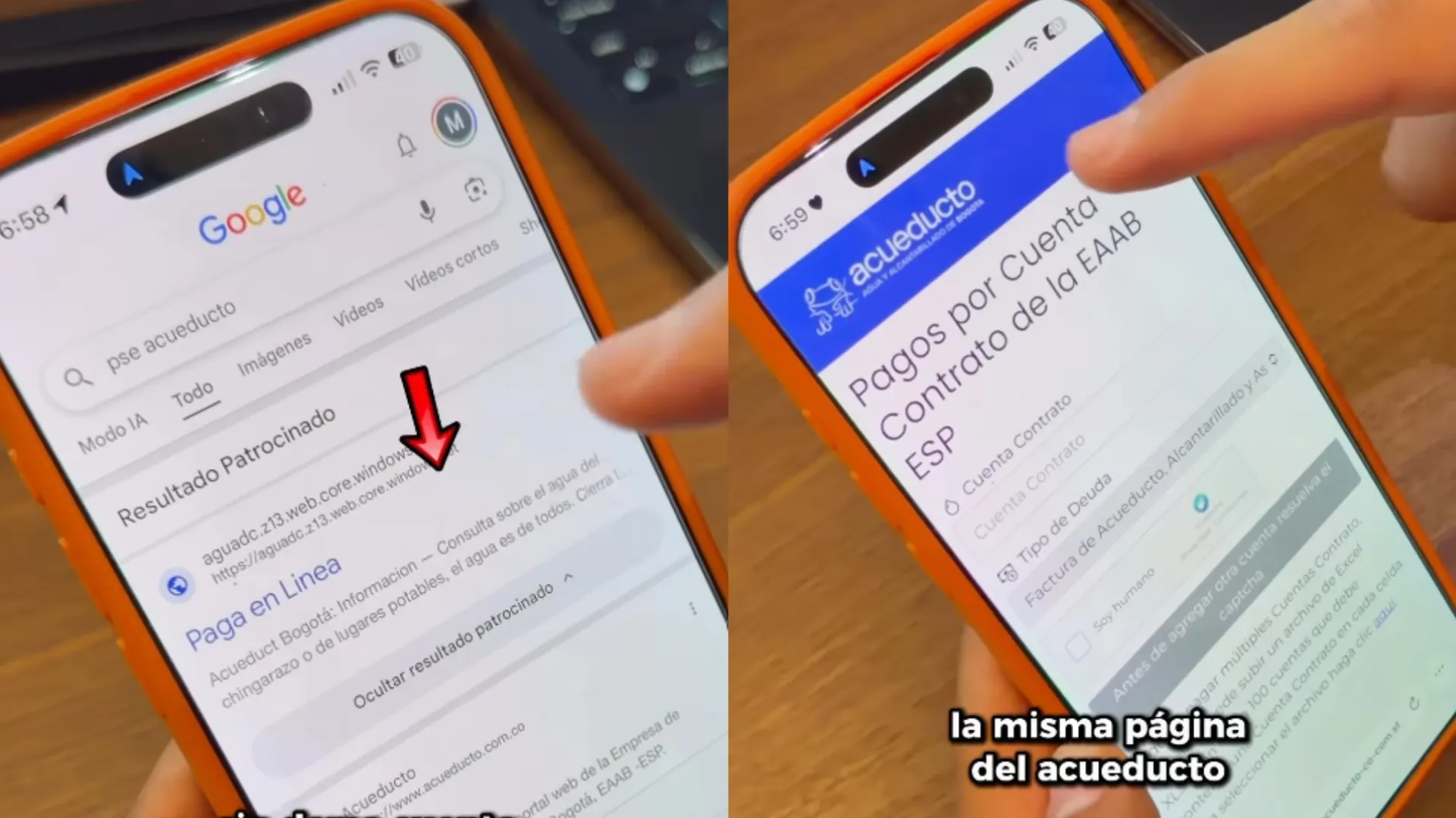 estafa-paginas-falsas-acueducto-bogota