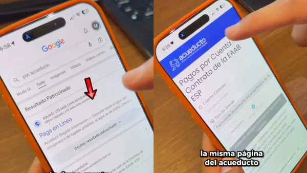 ¡Cuidado! La nueva trampa para pagar la factura del Acueducto ¡Cuidado! La nueva trampa para pagar la factura del Acueducto