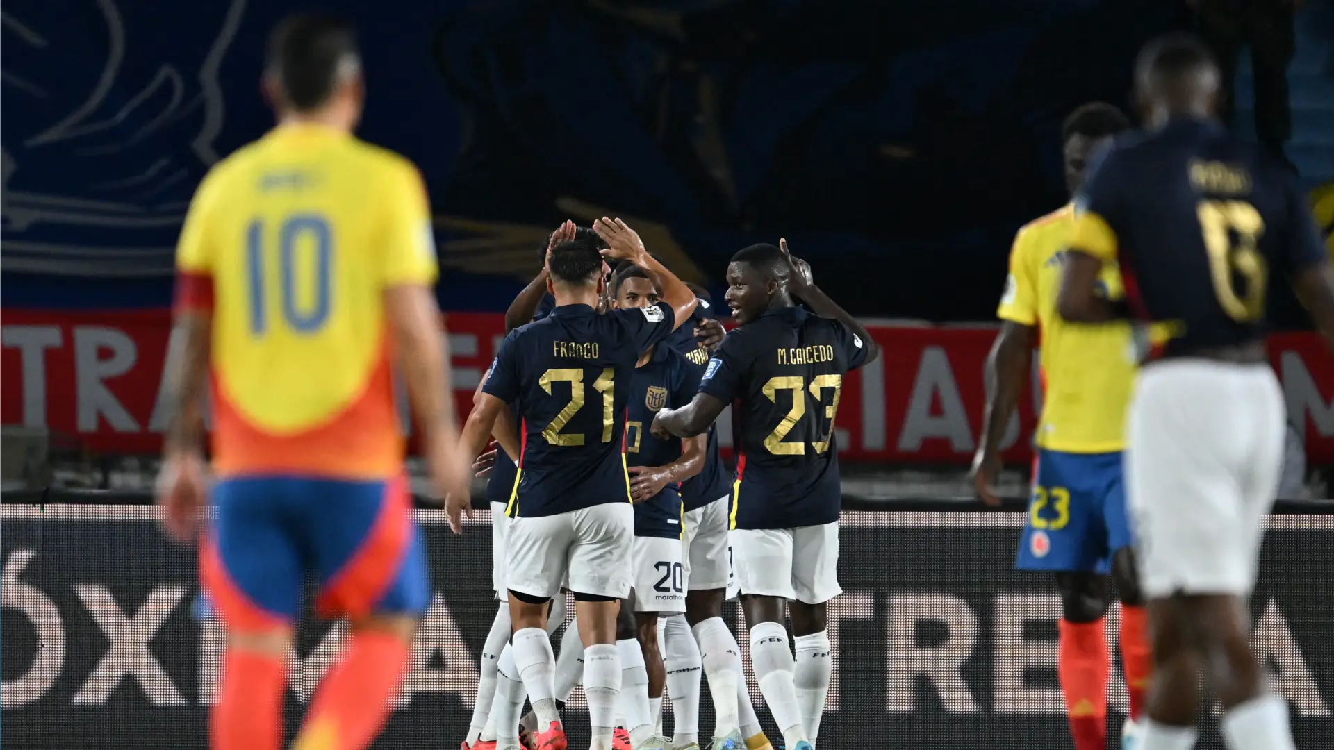 Ecuador vs Colombia eliminatorias