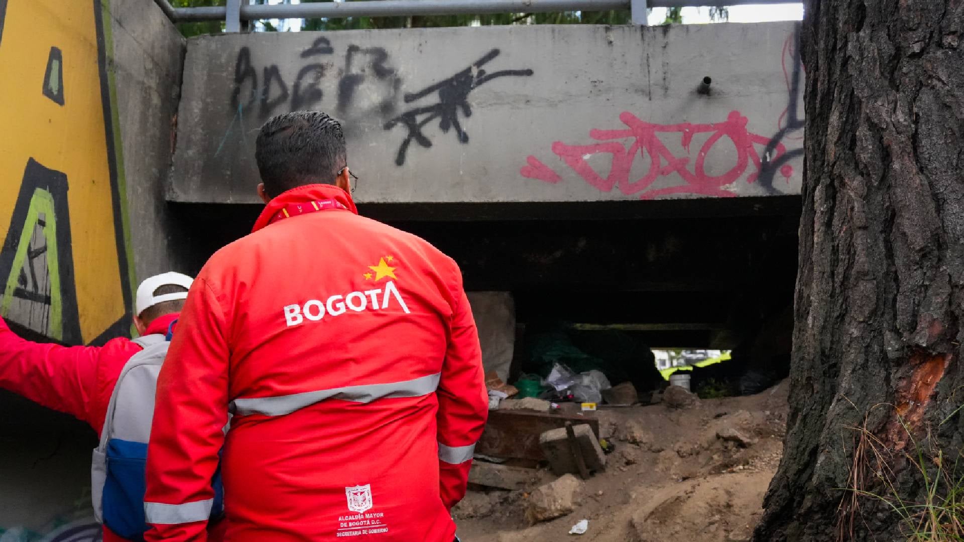 Video | Así es como viven tres personas en un cambuche de apenas un metro de alto en Bogotá