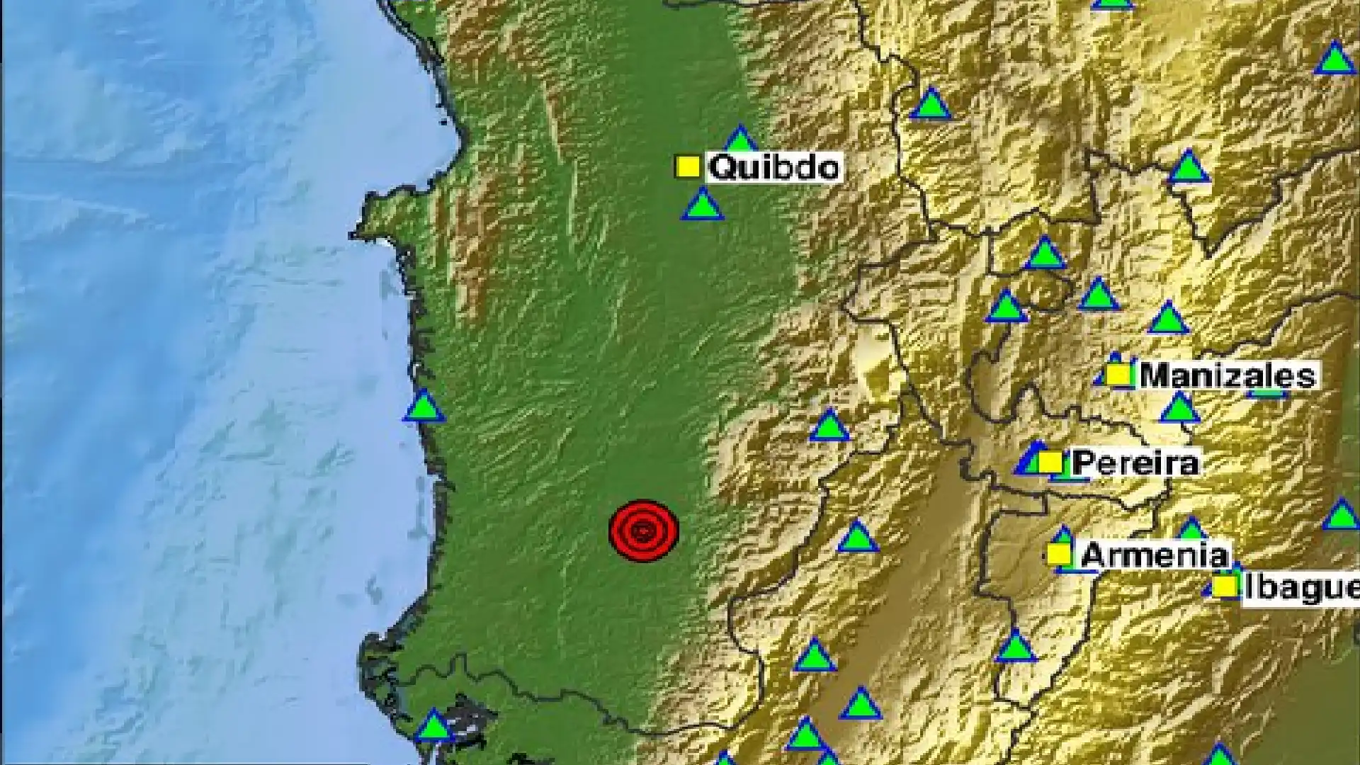 Temblor en Chocó