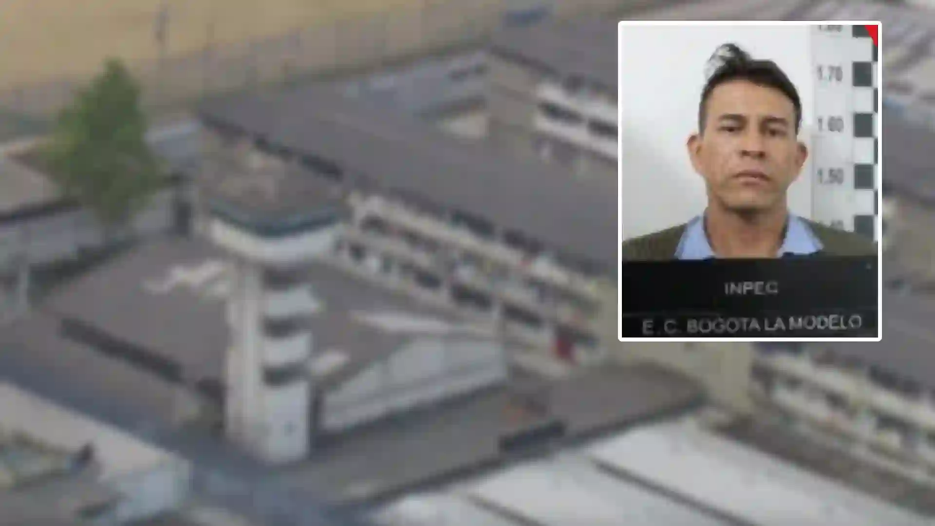 Este es el recluso que asesinó a la mujer que fue a visitar en la cárcel La Modelo de Bogotá