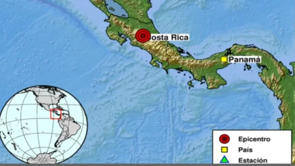 Fuerte sismo de 5.3 se registró en Costa Rica: esto se reportó Fuerte sismo de 5.3 se registró en Costa Rica: esto se reportó