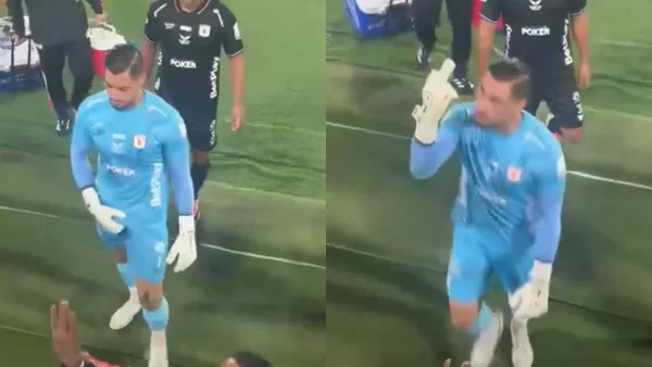 La dura sanción que enfrentaría Jean Fernandes, arquero de América por gestos obscenos contra hinchas