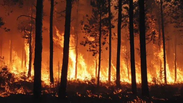 Incendios en Tolima amenazan viviendas en Coello con llamas de hasta 14 metros de altura
