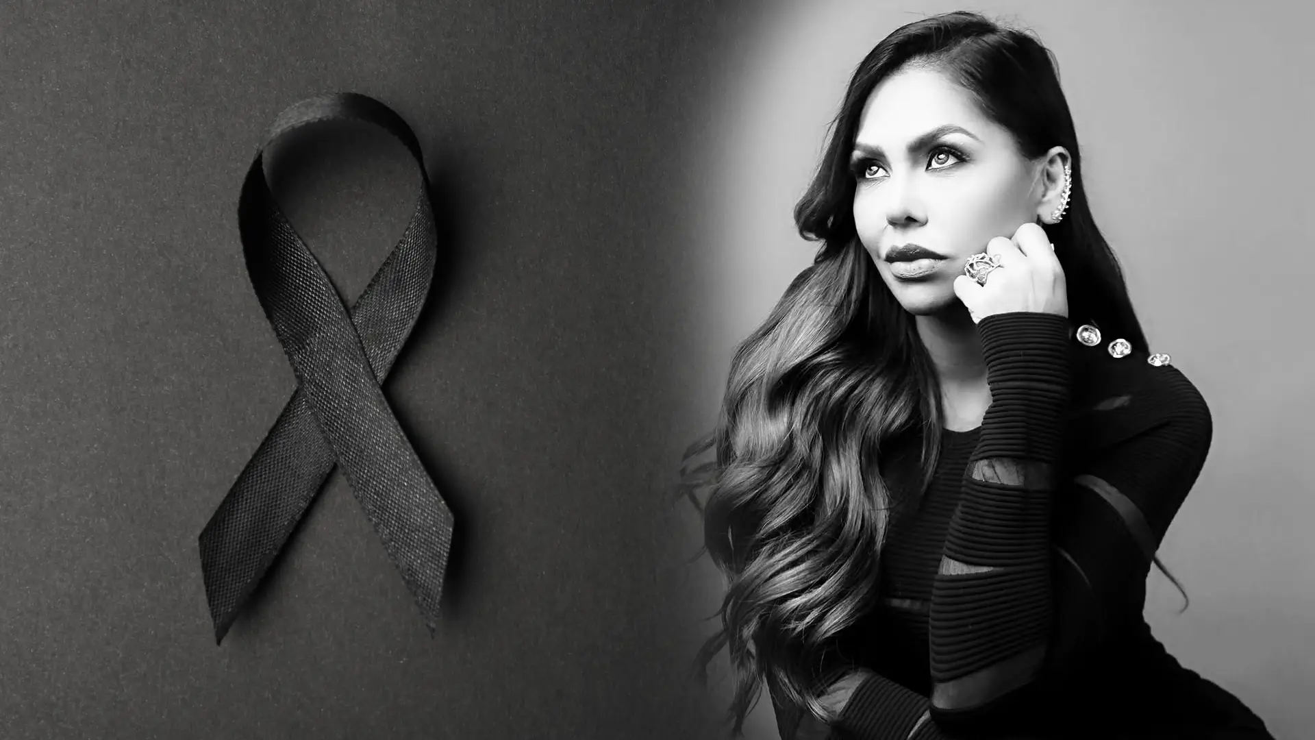 Luto en la televisión por Andreína Yépez
