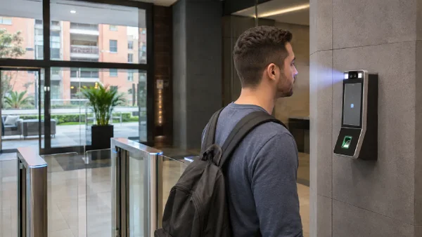 Así funcionan los nuevos controles biométricos en los conjuntos residenciales Así funcionan los nuevos controles biométricos en los conjuntos residenciales