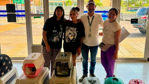 Trasladan a Bogotá 32 animales rescatados en Quibdó tras terremoto Trasladan a Bogotá 32 animales rescatados en Quibdó tras terremoto