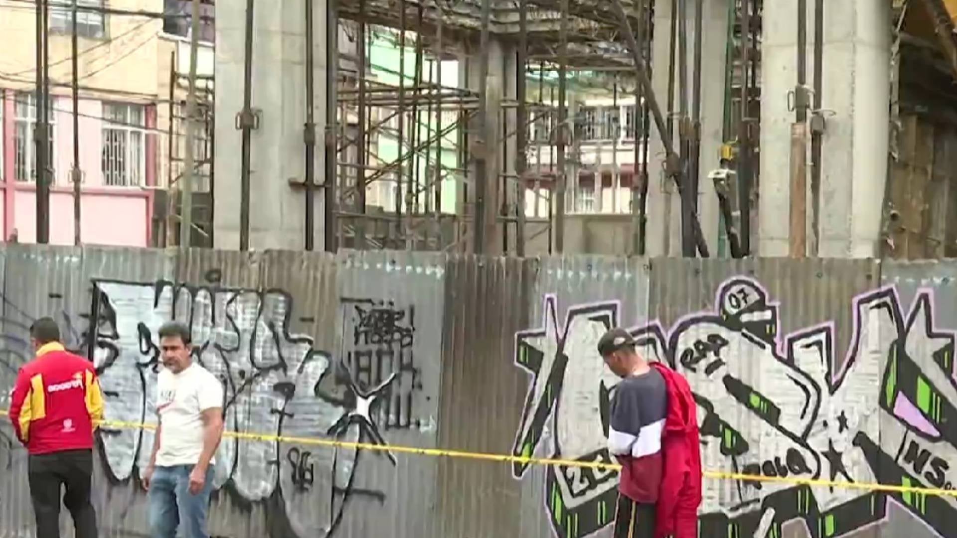 Colapso de edificio en Bogotá
