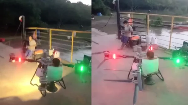 Impactante video de joven que voló en un dron en el Meta: la Aeronáutica se pronunció Impactante video de joven que voló en un dron en el Meta: la Aeronáutica se pronunció
