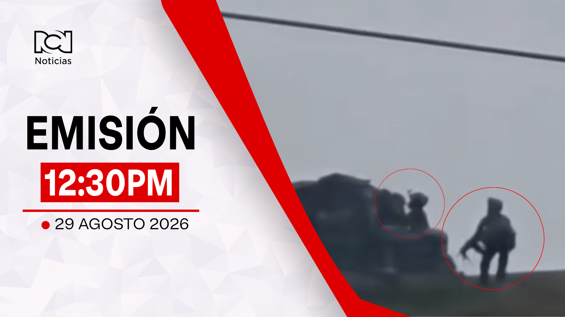 Foto: emisión de Noticias RCN
